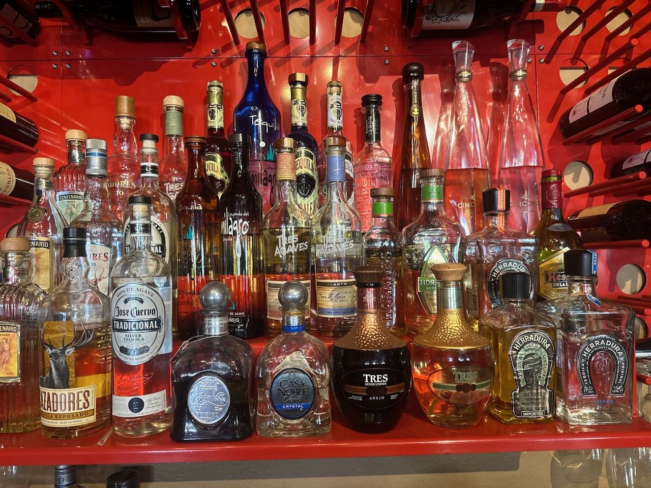Manny's Tequila Selection